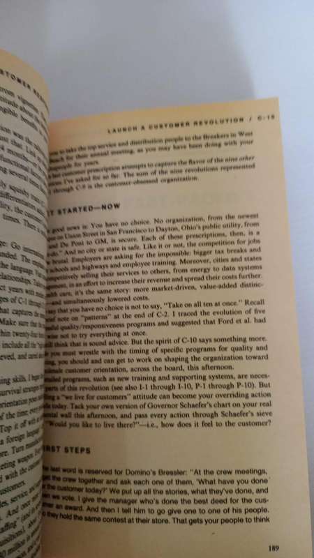 Book - Tom Peters - Thriving on Chaos.