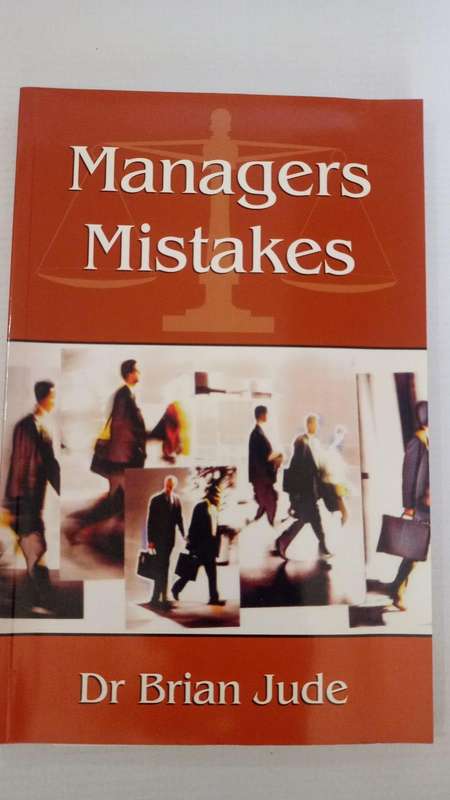 Book - Dr. Brain Jude - Managers Mistakes.