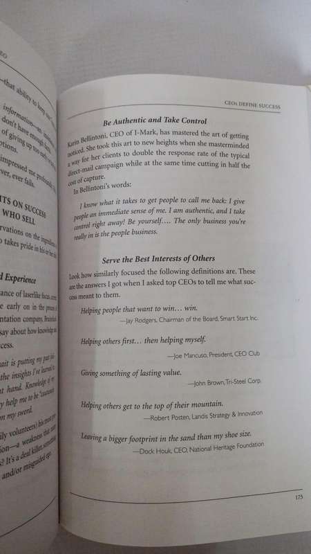 Book - Anthony Parinello - Think and sell like a CEO (Hard cover).