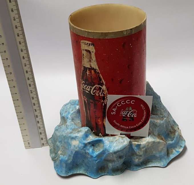 Coke - Coca Cola Old Straw Holder Plastic