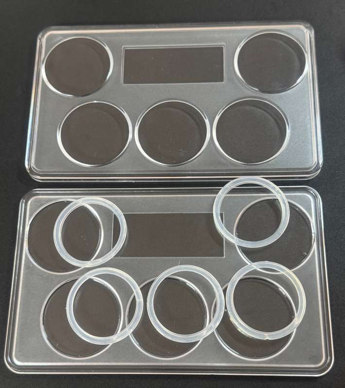 5 x Crown coins Set Box. Fit Big Five Coins or Crown Coins.