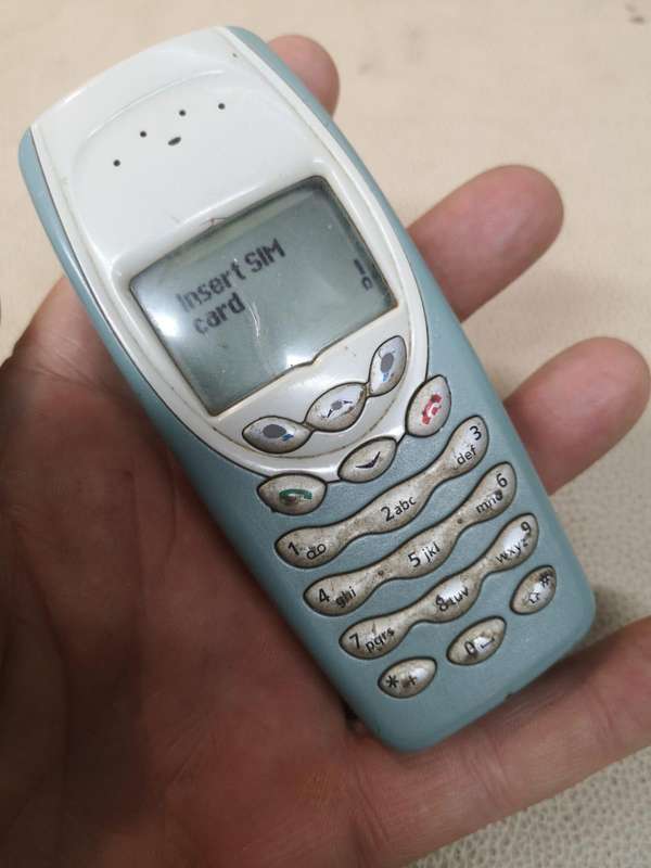 Vintage Nokia 3410 Original - Working Complete with Charger