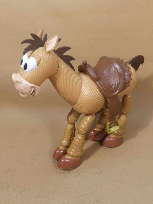 Vintage Disney Pixar Mattel Bullseye Horse Action Figure Toy Story