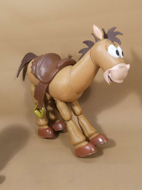 Vintage Disney Pixar Mattel Bullseye Horse Action Figure Toy Story