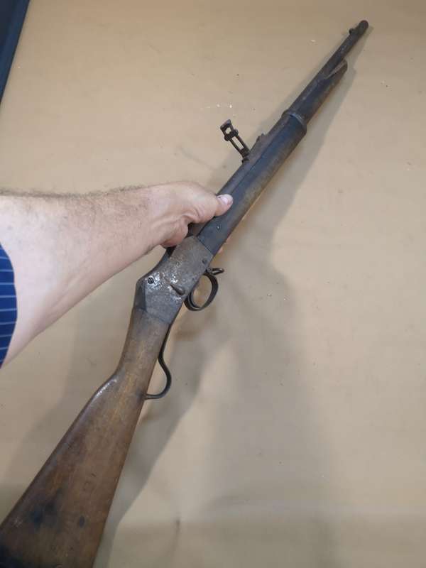 Antique early 1870s Martini Henry Carbine 577/.450 Boer War Rifle (Decommissioned)