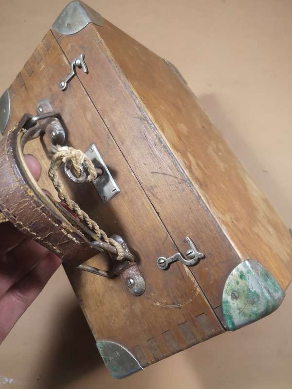 Vintage Askania Dumpy Level in a Beautiful Wooden Box