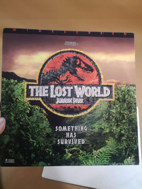 The Lost World: Jurassic Park Something Have Survived Rare laserDisc