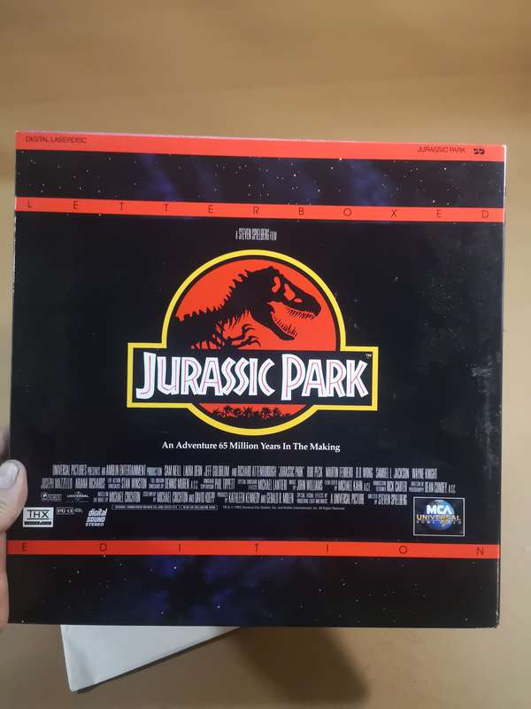 JURASSIC PARK Hi-Visio Ultra Rare laserDisc