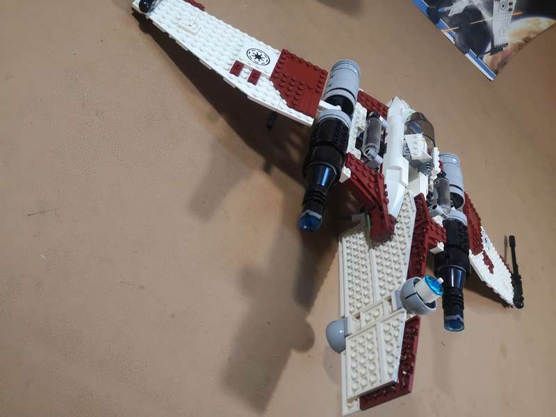 Gigantic LEGO 7674 Star Wars V-19 Torrent - 550mm Wingspan