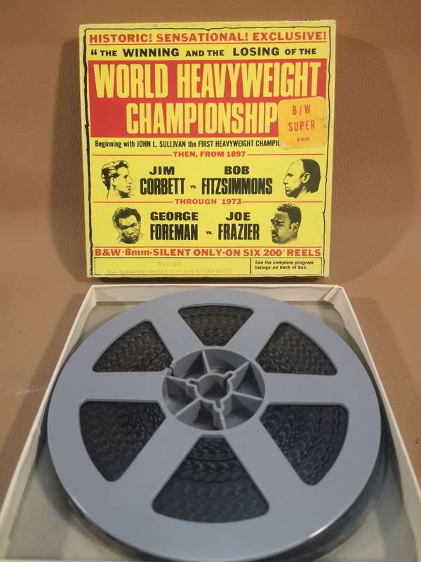 BW 8mm Max Schmeling trough Joe Louis (1930-1937) Boxing World Heavyweight Champ. Reel