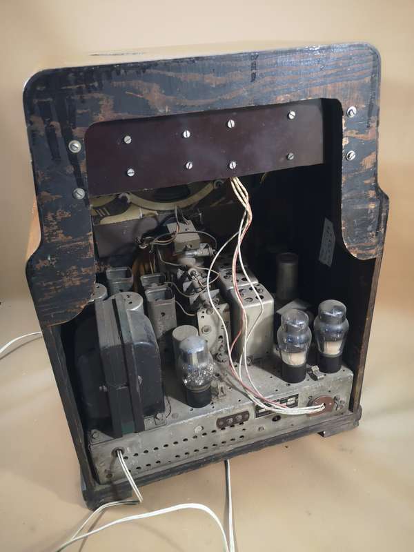 RARE Vintage 1930s Philco Model 630 Tombstone Tube Radio