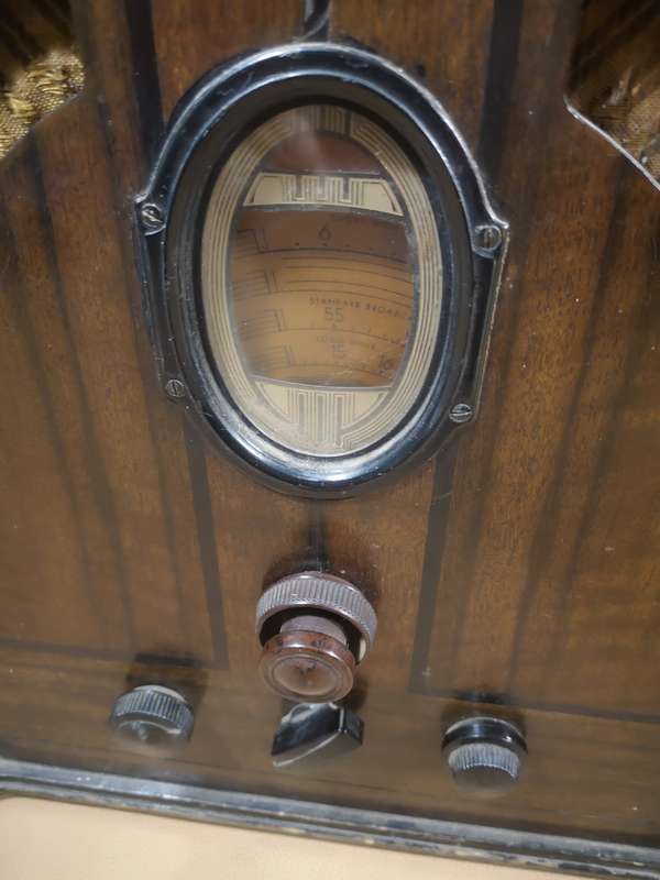 RARE Vintage 1930s Philco Model 630 Tombstone Tube Radio