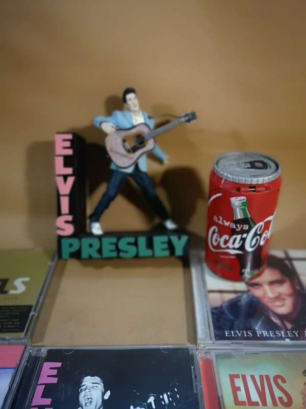 Todd McFarlane - Elvis Presley Early 60's Rockabilly figure & CD Bundle