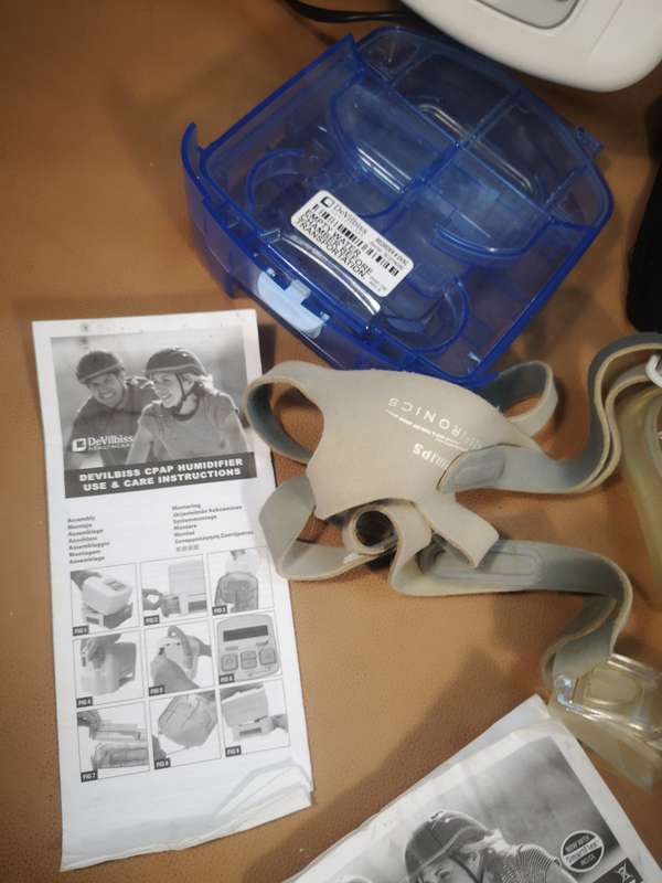 DeVilbiss SleepCube Auto Plus Health Care Cpap Device - 100% Complete Working