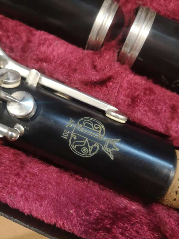 Amati Kraslice ACL-201 clarinet with case, Czech Republic
