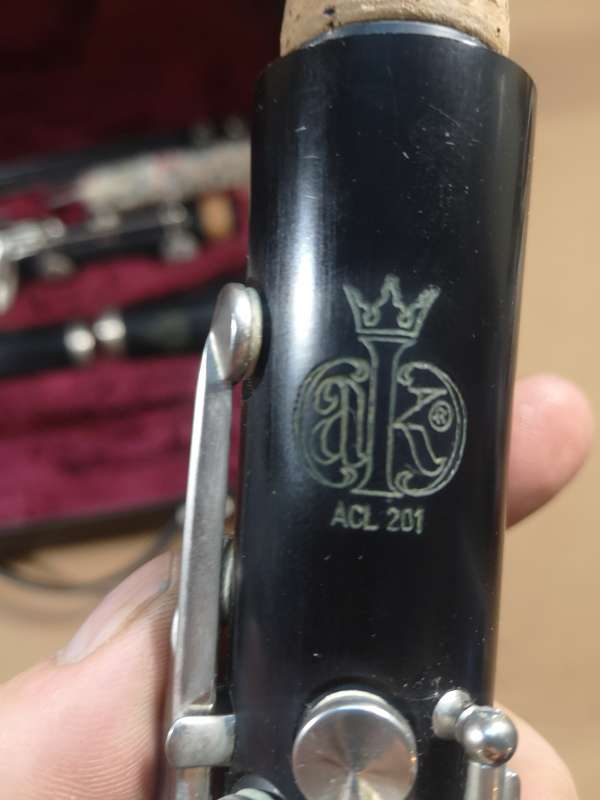 Amati Kraslice ACL-201 clarinet with case, Czech Republic