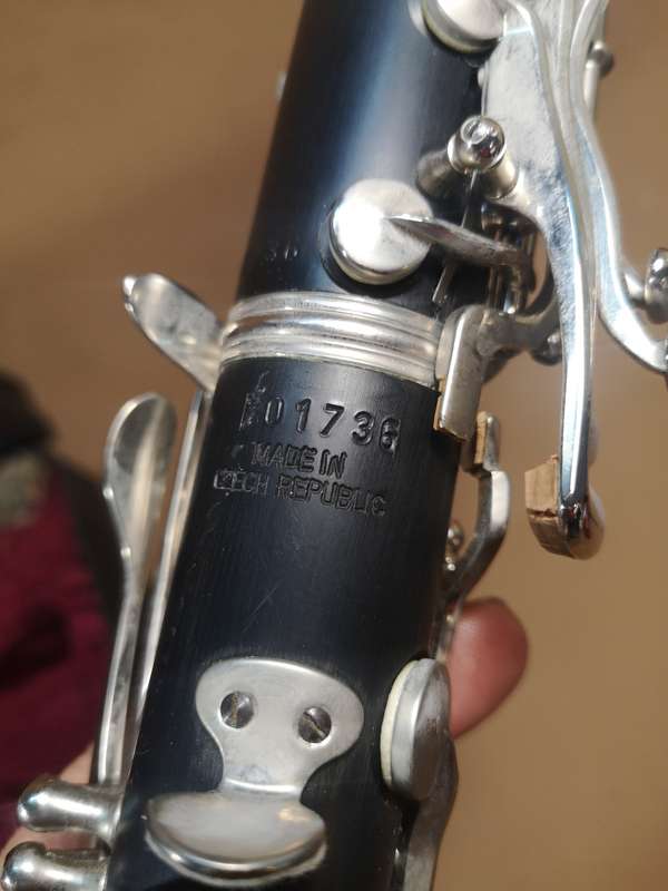 Amati Kraslice ACL-201 clarinet with case, Czech Republic