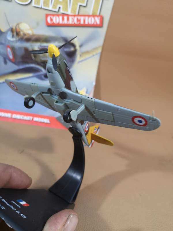 Fighter Aircraft Collection #48 Die Cast 'Dewoitine D.520' Plus Magazine