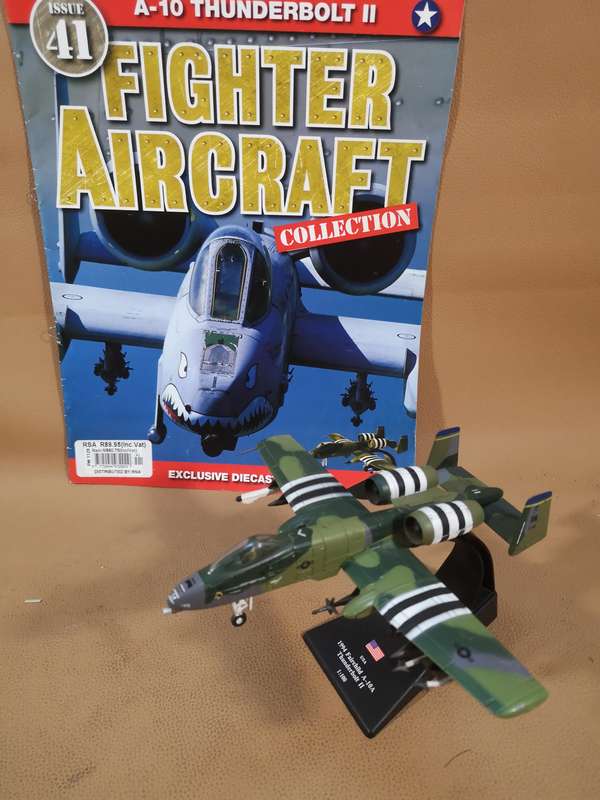 Fighter Aircraft Collection #41 Die Cast 'A-10 Thunderbolt II' Plus Magazine