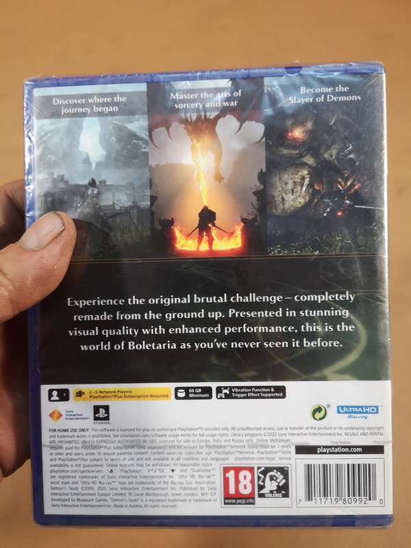 PlayStation 5 Game - Demon's Souls - Brand New Sealed in Box