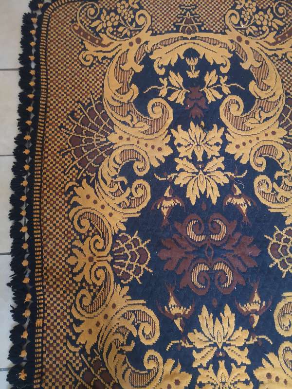 Vintage Handmade Wool Casa Pupo Rug Portugal - 2m x 1,1m