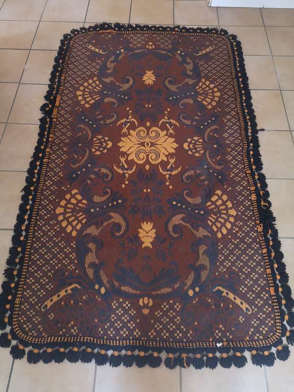 Vintage Handmade Wool Casa Pupo Rug Portugal - 2m x 1,1m