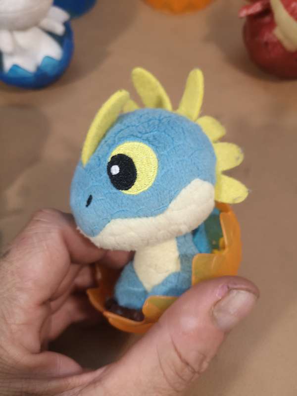 Collection of How To Train Your Dragon Hidden World Plush Dragon Eggs