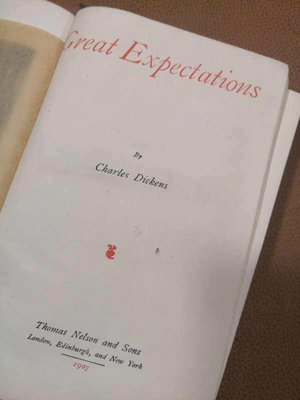 COLLECTION OF 15 CHARLES DICKENS BOOKS 1900 - 1910