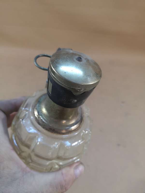 Vintage Mid-Century / MCM 50s - 60s Grenade Decanter - RARE!