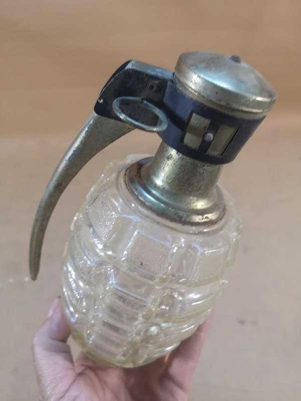 Vintage Mid-Century / MCM 50s - 60s Grenade Decanter - RARE!