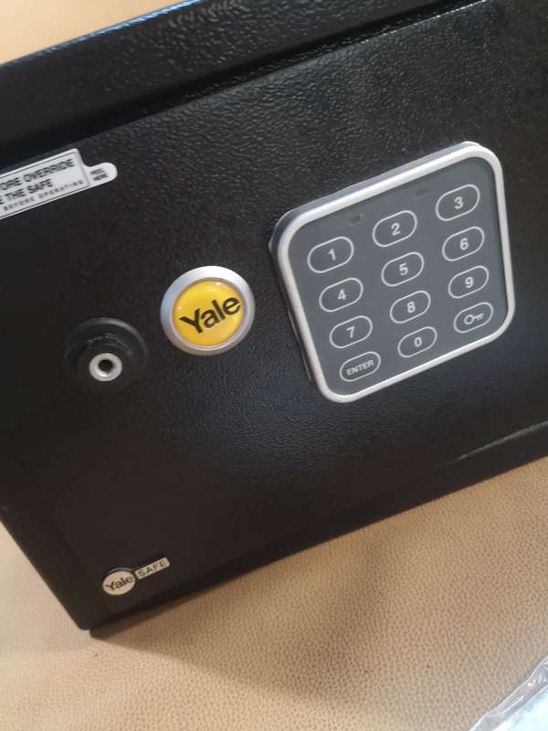 Brand New Yale Electronic Laptop Safe - Retail R3500 at Builders