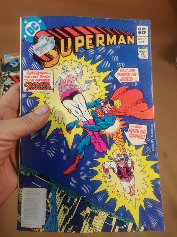Collection of Vintage Superman Comics