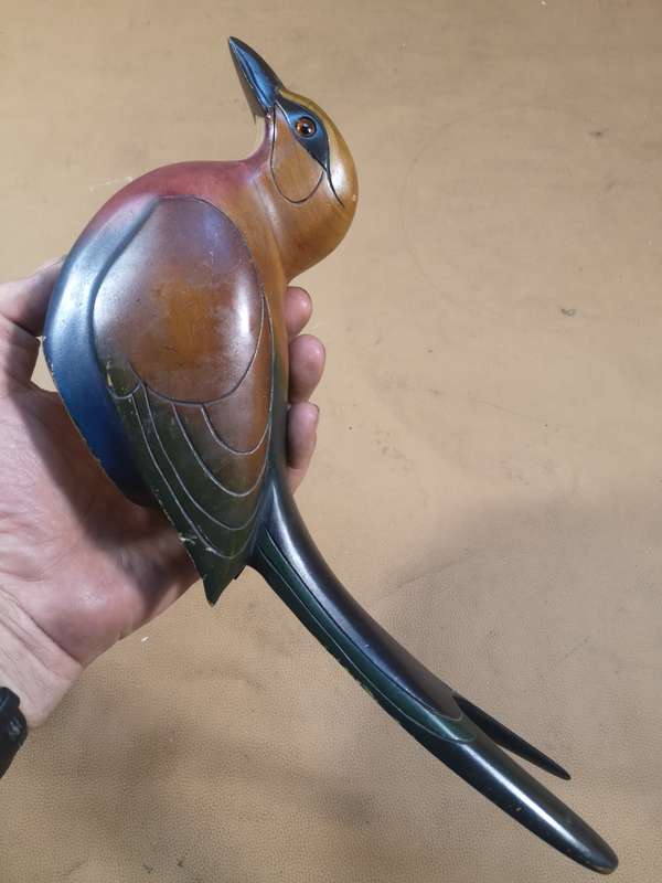 LIMITED EDITION FEATHERS OF KNYSNA - LILAC BREASTED ROLLER - NO 159 OF 2000