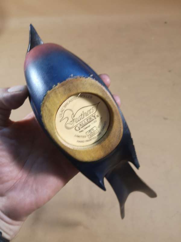 LIMITED EDITION FEATHERS OF KNYSNA - LILAC BREASTED ROLLER - NO 159 OF 2000