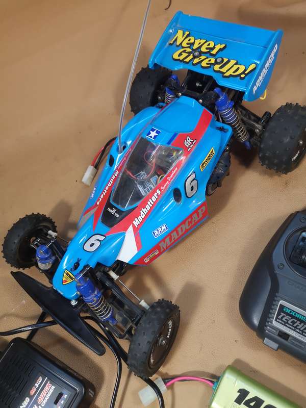 Amazing Vintage Tamiya Madcap RC Car Combo in a Absolutely Mint Condition (Like New See Fotos)