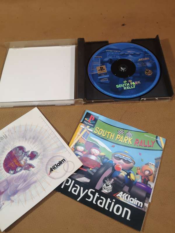 South Park Rally Sony PlayStation 1 PS1 Complete w/ Manual