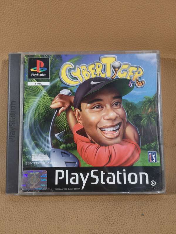 Cyber Tiger PlayStation 1 PS1 Complete w/ Manual