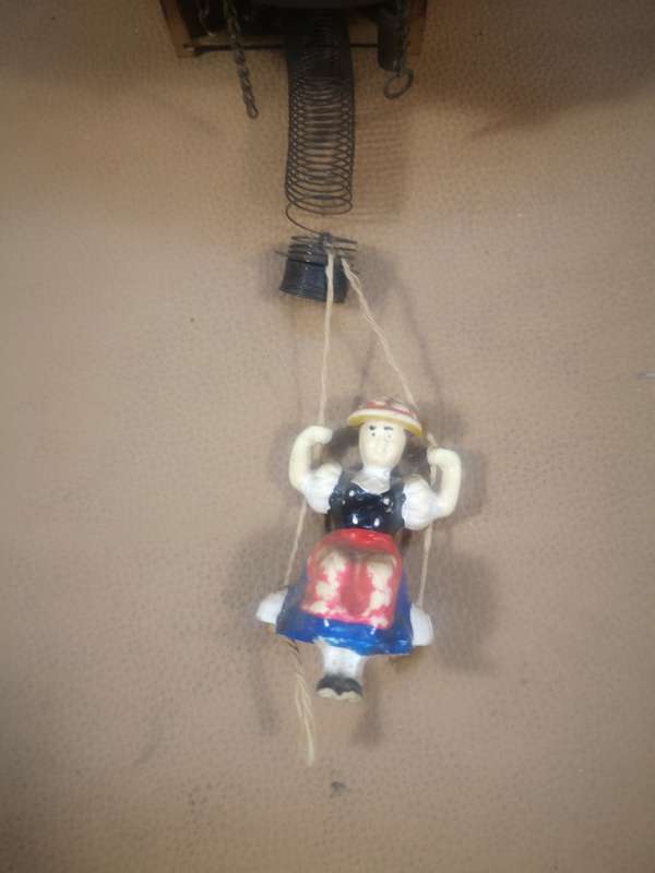 Vintage Engstler The Wild Forest Wind Up Cuckoo Clock - Germany - No Key