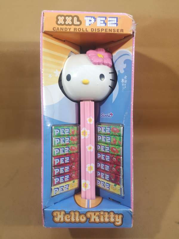Vintage Giant Pez Hello Kitty Candy Dispenser Complete Sealed in Box - 300mm