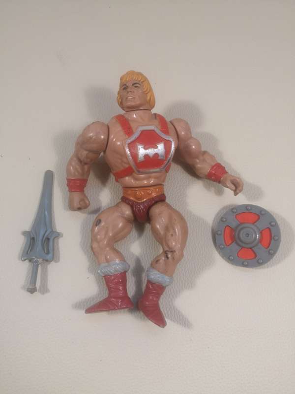 Vintage Masters of the Universe He-Man Action Figure Thunder Punch 1984