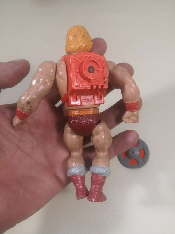 Vintage Masters of the Universe He-Man Action Figure Thunder Punch 1984