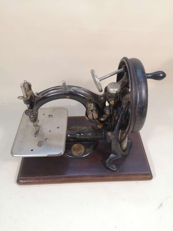 Very Rare Antique 1800's Willcox & Gibbs Chain Stitch Sewing Machine