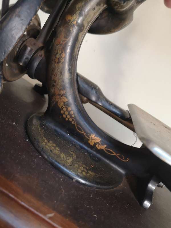 Very Rare Antique 1800's Willcox & Gibbs Chain Stitch Sewing Machine