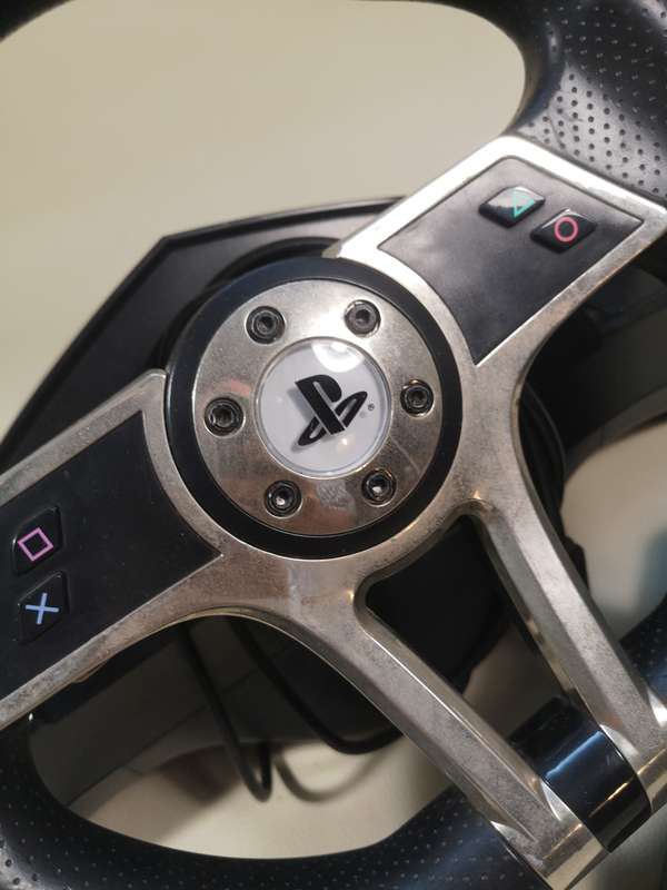 Original Playstation Piranha Speed Racing Wheel and Pedals for PS4 and PS3