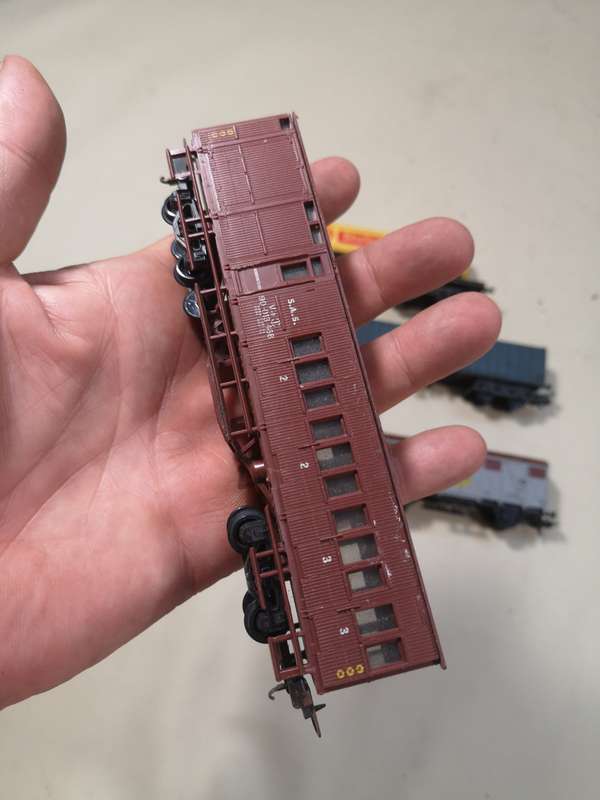 Collection of LIMA H0 - Model train carriages
