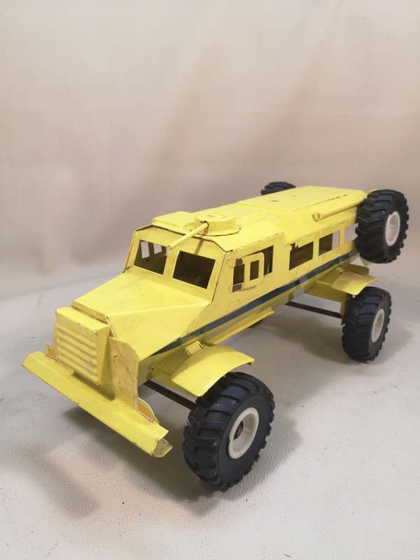 CASSPIR SAPS South African Police Service Riot Squad Metal vehicle model made by STRIKE Toys 1980s