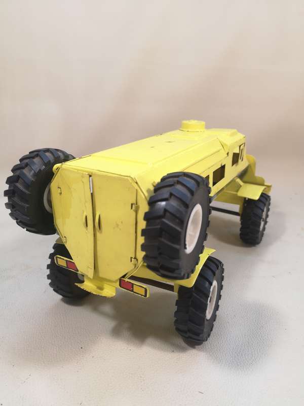 CASSPIR SAPS South African Police Service Riot Squad Metal vehicle model made by STRIKE Toys 1980s