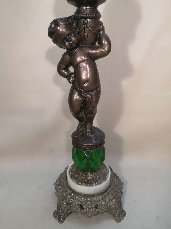 Magnificent Vintage Victorian Brass Jewelry Stand - 640mm