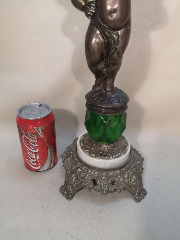 Magnificent Vintage Victorian Brass Jewelry Stand - 640mm