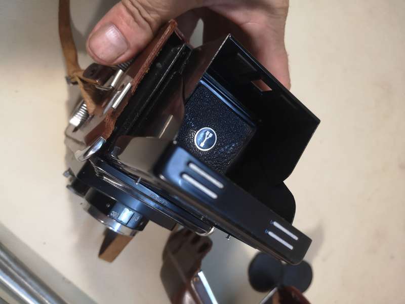 VTG YashicaFlex Yashica 635 TLR 120mm or 35mm Film Camera f3.5 80mm Japan + Tripod